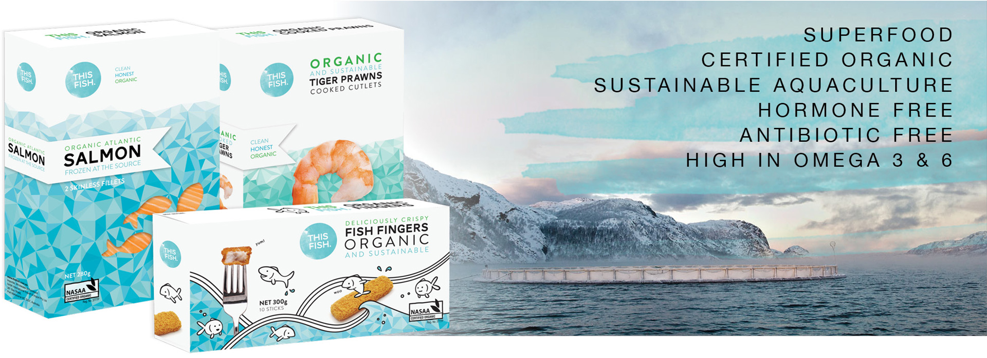 Superfood, Certified Organic, Sustainable Aquaculture, Hormone Free, Antibiotic Free, High In Omega 3 & 6
